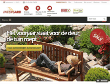 Tablet Screenshot of intergard.eu